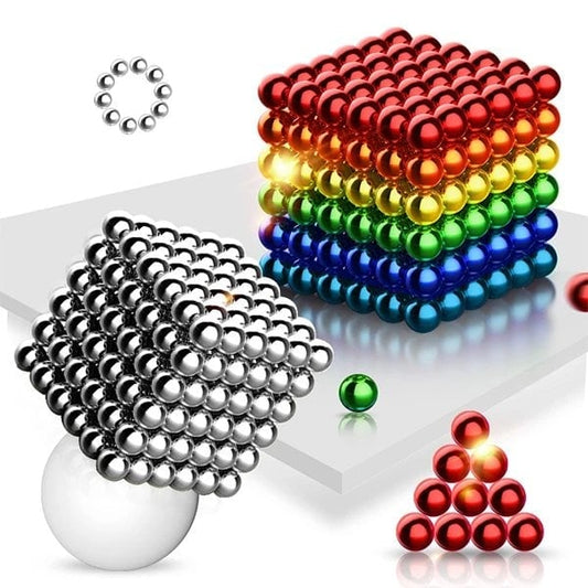 (❤️Hot Sale - 49% OFF) Multi Colored  216 Pcs/ 512 Pcs Magnetic Balls,🎁Buy More Save More🎁