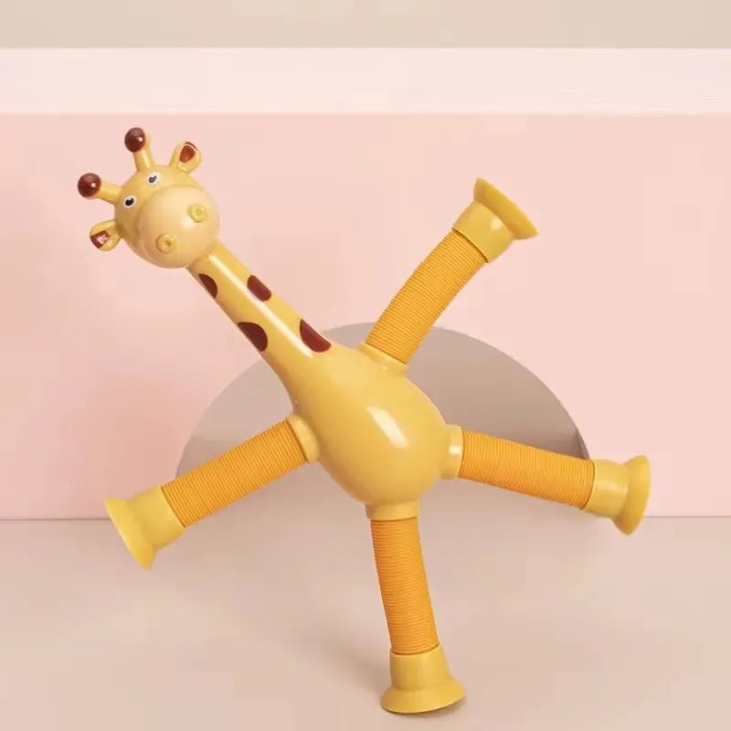 ✨ Toys Hot Sale ✨- Suction Cup Pop Tube Giraffe Toys