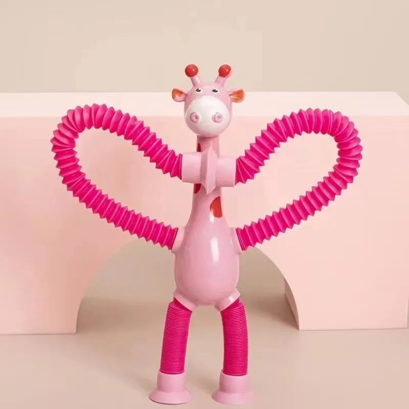 ✨ Toys Hot Sale ✨- Suction Cup Pop Tube Giraffe Toys