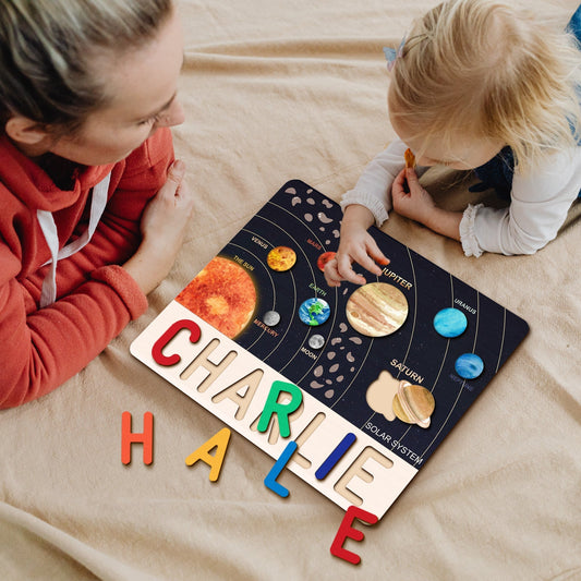 Solar System Series Personalized Name Puzzles