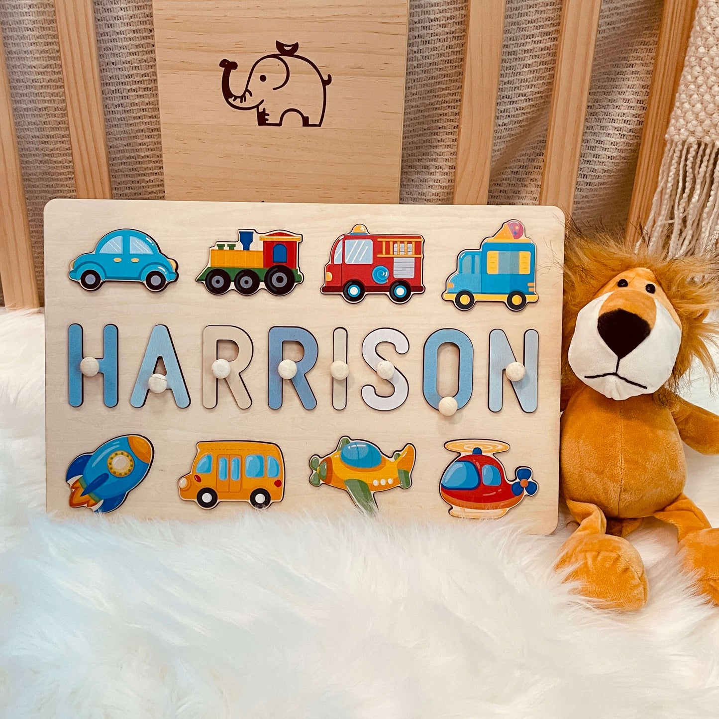 Personalized Wooden Name Puzzle