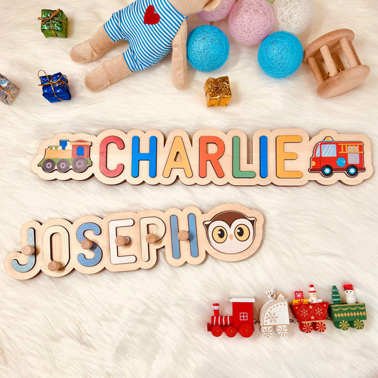 Wooden Name Puzzle For Baby