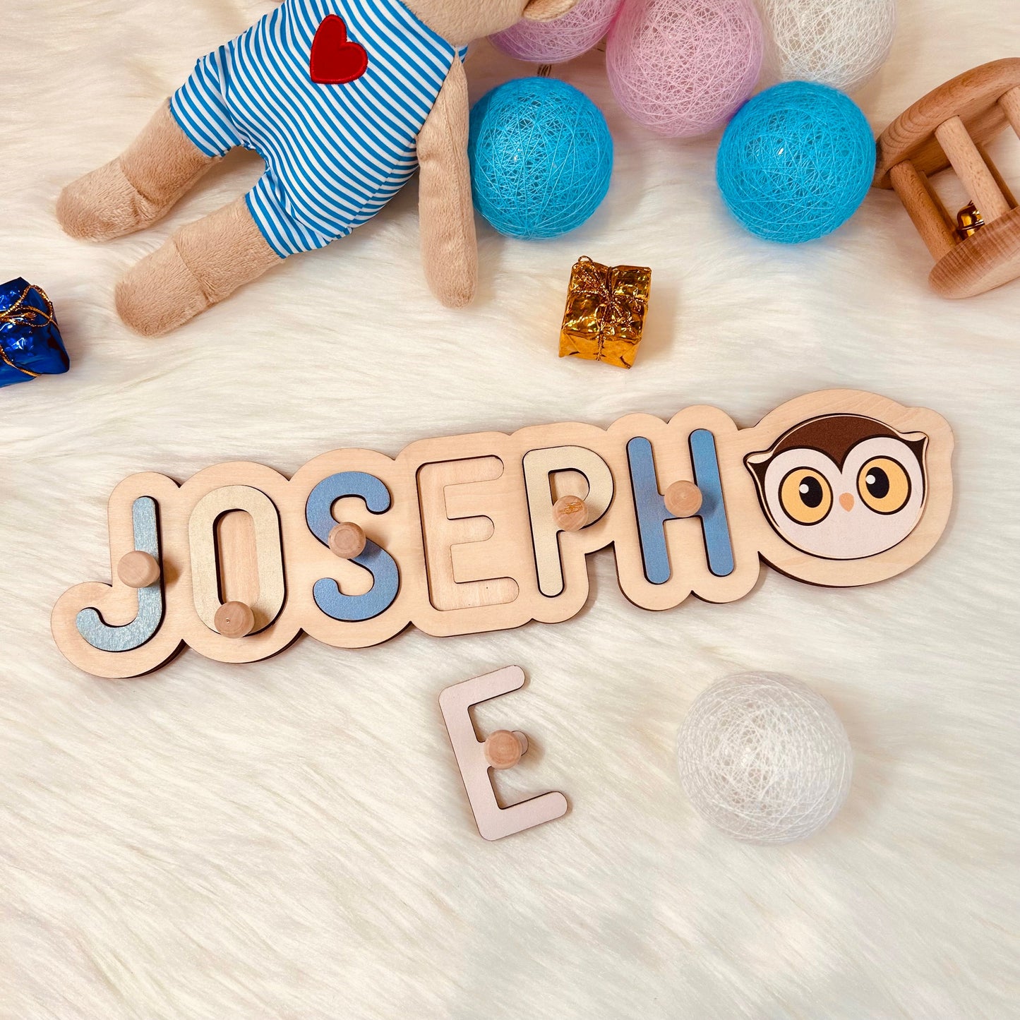 Wooden Name Puzzle For Baby